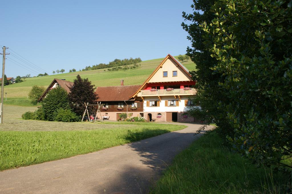 Kornbauernhof Apartamento Oberharmersbach Exterior foto